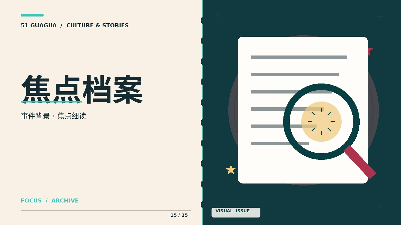 焦点档案资料视图
